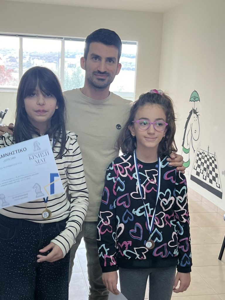 Εσωτερικό τουρνουά σκακιστική ακαδημία Ηρακλείου Κίνηση Ματ.