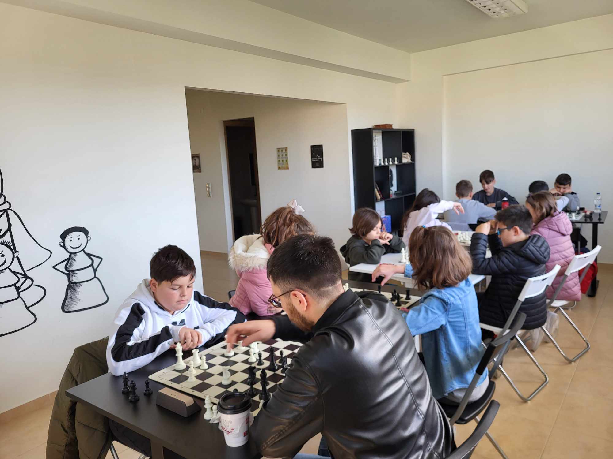 Εσωτερικό τουρνουά σκάκι Κίνηση Ματ