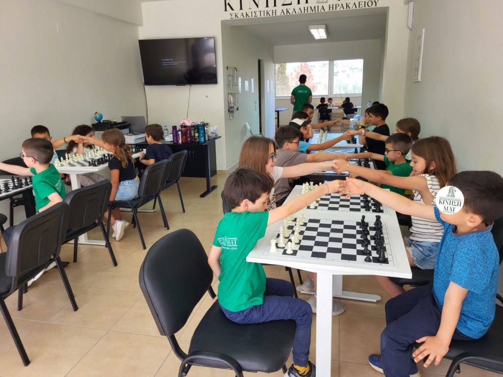 Σκακιστική Ακαδημία Ηρακλείου Κίνηση ΜΑΤ Τουρνουά σκάκι